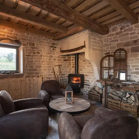 Le Clos Du Chene, Maison Avec Sauna, Et Piscine Hadol