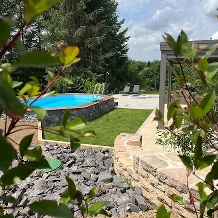 Le Clos Du Chene, Maison Avec Sauna, Et Piscine * Hadol