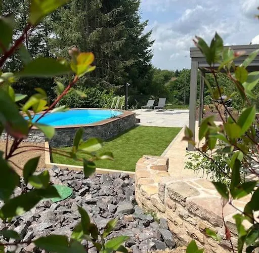 Le Clos Du Chene, Maison Avec Sauna, Et Piscine * Hadol